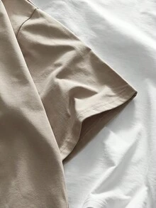 AXEPEAK 3 件装男士圆领宽松短袖 T 恤套装，夏季，街头风 - 彩色 - 查看 6