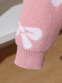 SHEIN Sparklyn 少女撞色蝴蝶结装饰圆领长袖毛衣 粉色蝴蝶结针织毛衣 蝴蝶结毛衣 儿童蝴蝶结毛衣 可爱粉色针织毛衣 女童蝴蝶结毛衣 少女套装 针织女童服装 秋冬服装 儿童冬季毛衣 少女毛衣 针织毛衣 长袖上衣 少女毛衣 青少年女孩毛衣 儿童冬季毛衣 针织毛衣 女童长款毛衣 秋季毛衣 儿童女童服装 秋冬服装 儿童套头衫 女童套头衫 女士毛衣 圆领毛衣 麻花针织毛衣