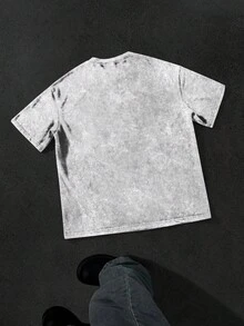 PAVTROS 圆领短袖休闲创意图案夏季百搭时尚全印花T恤 - 彩色 - 查看 2