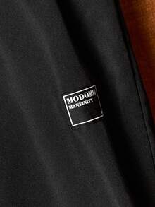 Manfinity VCAY Men's Casual Pullover Sweatshirt Men Casual Top And Bottom Set Men 2 Piece Set Men 2 Piece Set Spring Fall Sando Men Jogger Set Men Black And White Set - Multicolor - View 7