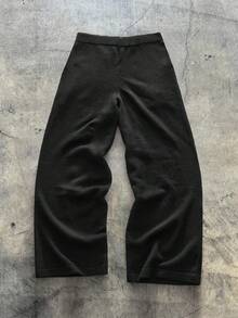 AXEPEAK Pantalones de chándal casuales estampados para hombres - Negro - Ver 2