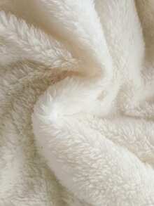 SHEIN Vintaside Kids 1件女童冬季拉链长袖数码印花羽绒服，适合户外旅行，提供充足的保暖保护，时尚实用，让小朋友在冬季探险中既温暖又时尚。 - 彩色 - 查看 4