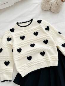 Genkimix Kids 小女孩可爱甜心毛衣套装 - 彩色 - 查看 8