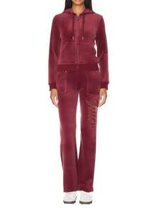 Juicy Couture Women's Pants Red - Burgundy - View 3