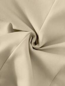 SHEIN Clasi Áo khoác Blazer thời trang thanh lịch cho nữ cỡ lớn - Màu be - Xem 7