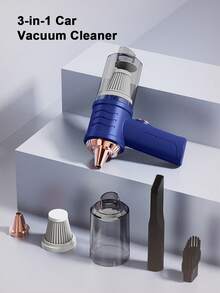 Teckwe Aspiradora inalámbrica con funciones de succión y soplado. Potente succión para uso doméstico y en el automóvil. Amigable con las mascotas. Aspiradora compacta y multifuncional. Capacidad de batería: 2000 mAh - Multicolor - Ver 6