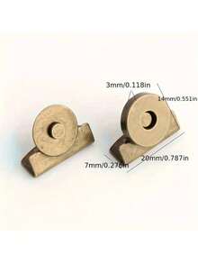 2/6/8 对包包用磁性按扣，隐形隐藏式扣环，磁性按扣，皮革包包按扣，纽扣，隐藏式按扣，无缝纽扣，按扣。