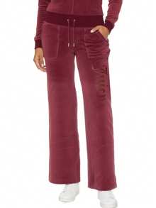 Juicy Couture Women's Pants Red - Burgundy - View 1