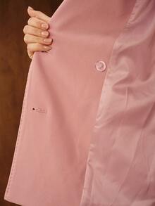 MOTF PREMIUM 女士极简双排扣西装外套