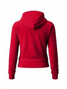 Juicy Couture Women's Full Zip Hoodie Red - 中紫紅色 - 查看 5