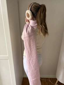 CovetEZ Women's Casual V-Neck Long Sleeve Knit Sweater With Knight Pattern And Stripes, Autumn/Winter Casual Everyday Wear Minimalist Style Sweater,Tops For School In Fall/Winter