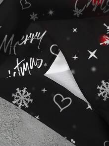 Manfinity Homme Sudadera casual de Navidad con estampado para hombres - Multicolor - Ver 7