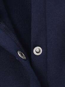 Genkimix Kids Tween Girls' Contrasting Long Sleeved Buttoned Front Casual Multifunctional Jacket&Pants Set, Fashionable Winter Outfit