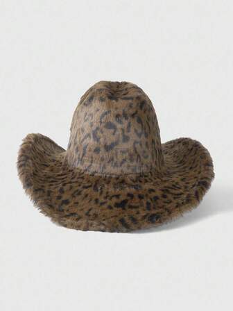 Hippie 1pc Retro Solid Color Wide Brim Hat, Daily Beach, Grassland Sun Protection Cap