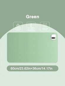 JMMO Desktop Heating Mouse Pad Essential For Office Workers With Cold Hands And Students Doing Homework Cute Constant-Temperature Waterproof Heating Pad Warm Desk Mat