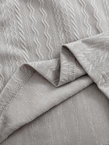 Playful Pals 男婴休闲舒适宽松针织长袖POLO衫，秋冬季 - 綠色 - 查看 7