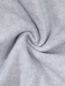 3pcs Kids/Tween Boys Casual Crew Neck Loose Knit Sweatshirt, Knit Pants, Quilted Padded Coat, Sleeveless Woven Vest, 3-Piece Outfit Set Suitable For School, Garden, Beach, Birthday, Spring, Summer, Autumn, Winter - Light Grey - View 4