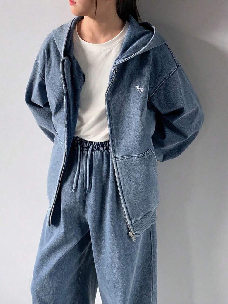 Tween Girls Casual Denim Set