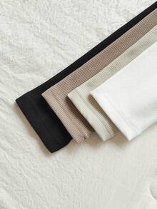 Vintaside Kids Bộ áo phông sơ sinh cho bé trai, Bộ áo phông nhiều màu kết hợp nhiều mảnh, Chất vải thoải mái, Thích hợp cho mùa xuân, thu, đông, Thời trang, Dễ thương, Bộ đồ đa năng, phù hợp mặc trong nhà và ngoài trời - Nhiều màu - Xem 8