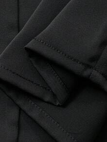 DAZY Charming Satin Contrast Color Lace Trim Decorated Women Pajama Set, Winter Clothes