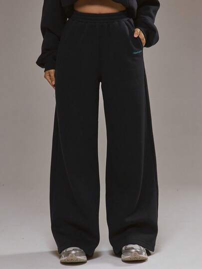 Musera Sport 超大款阔腿慢跑裤/运动裤/休闲裤/板式运动服/健身房运动裤