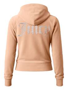 Juicy Couture Women's Full Zip Sweatshirt Apricot - Màu be - Xem 5