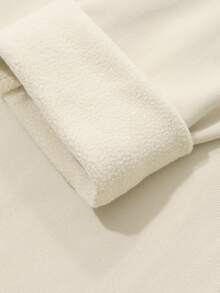 DAZY Women's Tight Fitted Thermal Lined Turtleneck T-Shirt