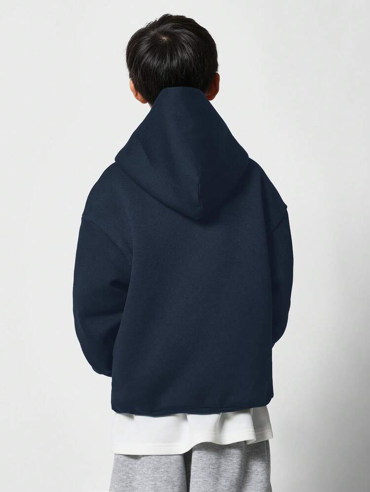 Pullover Hoodie With Front Pocket