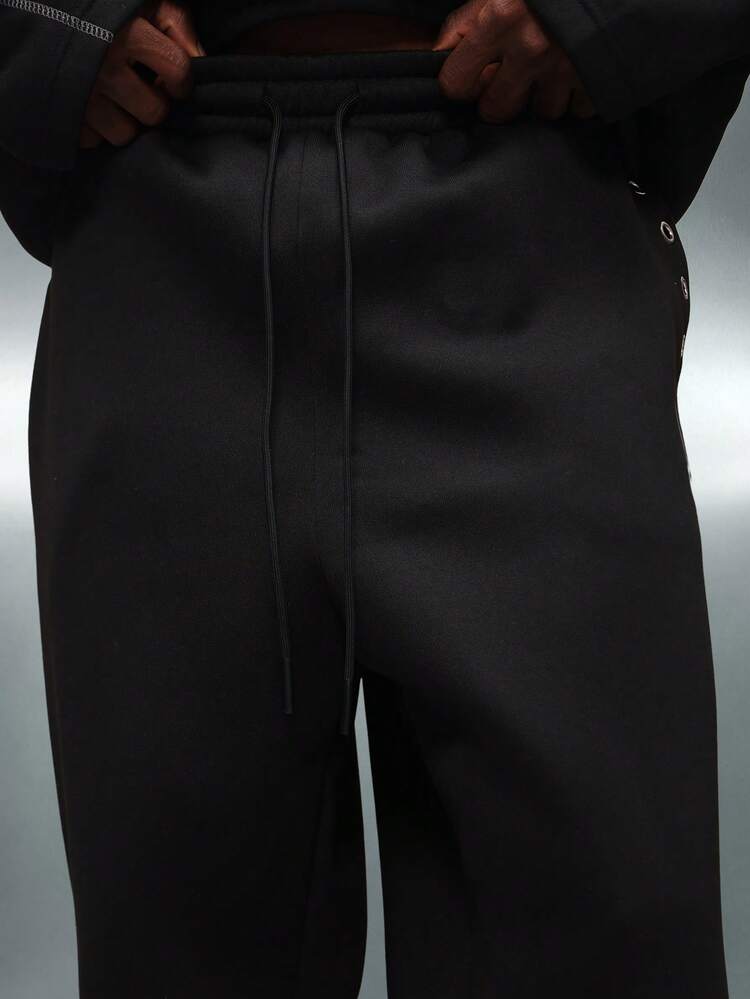 PLAYBOY X SUMWON Loose Fit Joggers With Metal Eyelets
