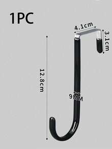 Over The Door Hooks, Door Hanger Hooks With Rubber To Prevent Scratches – Heavy Duty Organizer Hooks For Living Room, Bathroom, Bedroom, Kitchen – Hanging Clothes, Towels, Hats, Coats, Bags