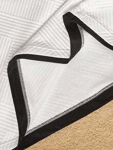 Manfinity VCAY Men's Casual Pullover Sweatshirt Men Casual Top And Bottom Set Men 2 Piece Set Men 2 Piece Set Spring Fall Sando Men Jogger Set Men Black And White Set - Multicolor - View 9