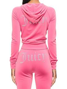 Juicy Couture Women's Pants Pink - Hot Pink - View 2