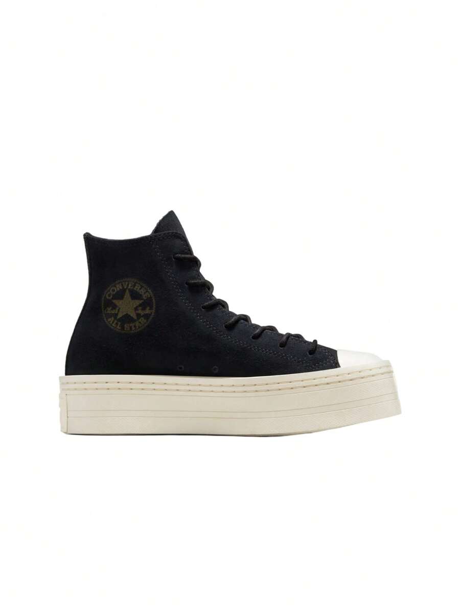 Converse Chuck Taylor All Star Modern Lift - 黑色 - 查看 1