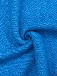 EMERY ROSE Newly Upgraded Premium Thick Women's Gray Crew Neck Sweater - Blue - View 7