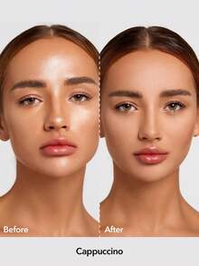 SHEGLAM 烘焙光澤定妝粉-卡布奇諾控油散粉半透明無毛孔無瑕撫平細紋光澤粉粉 品牌 美容 化妝 化妝品 適合女性與女孩 完美搭配冬季 Y2K 時尚 流行 生日禮物 假期 派對準備就緒 最佳顏色