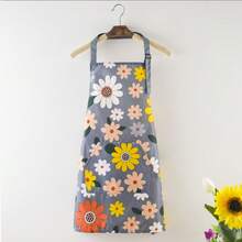 一件防水印花围裙，适合园艺和烹饪 - 防油，厨房、浴室、家居用品供应商 - 彩色 - 查看 14