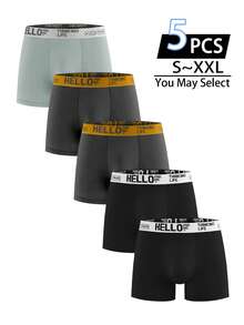 Velminro Men's Boxer Briefs For Daily Wear - Multicolor - View 1