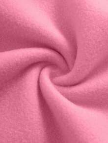 Rovax Women's Fashionable Graphic Print Drop Shoulder Crew Neck Sweatshirt - Pink - View 5