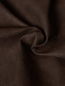 Elaquor Plus Size Women High Waist Fashionable Versatile Skort Brown Spring - Brown - View 8