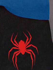 GraphicGems Set estivo casual di maglietta a maniche corte e pantaloncini per bambini maschi, con stampa creativa e personalizzata a ragnatela rossa, semplice e rinfrescante, outfit comodo adatto per l'estate - Multicolore - Visualizzare 5