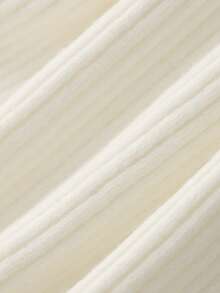 GlowEve 时尚独特设计的女士针织毛衣，适合秋冬季节穿着。 - 白色 - 查看 7