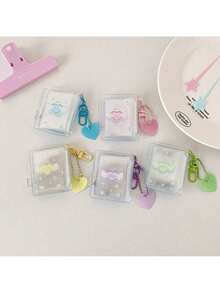 Joivida 2" ID Photo Holder Keychain Album, Student ID Badge Holder,Back To School,School Supplies