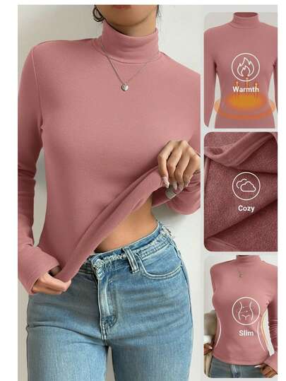 Women's Casual Tight-Fitting Long Sleeve Base Layer T-Shirts, Fall