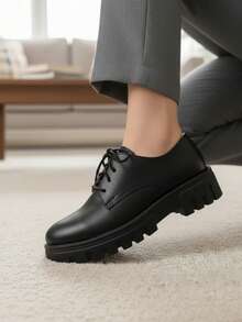 Women Loafers Shoes - Black - View 1