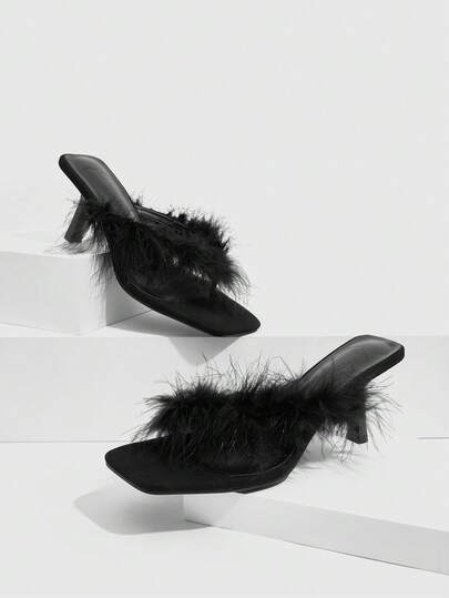 CUCCOO SZL صنادل نسائية بفتحة مربعة للأصابع، مع حزام قابل للتعديل، بتصميم أنيق وبسيط محايد، سهلة الارتداء، مريحة للاستخدام اليومي والعمل والشاطئ والحفلات، تصميم فريد للكعب