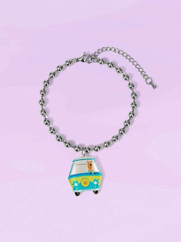SCOOBY-DOO X SHEIN Pulsera de mujer con dijes