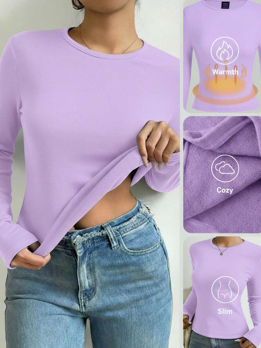 Women Blouses - Mauve Purple - View 1