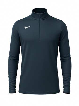 Nike Women's Half Zip Top Navy Blue