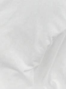 SHEIN LUNE Relaxiva 三件套纯色褶皱腰身修身休闲套头圆领T恤，工作度假皆宜 - 彩色 - 查看 6