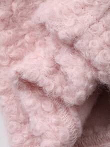 DAZY 2pcs/Set Toddler Girls' Hooded Sequin Sweatshirt And Loose Fit Pants Set - Grey - View 6